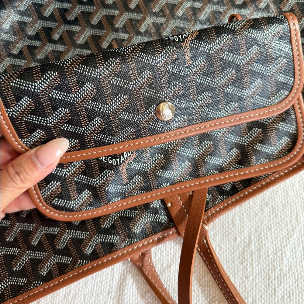 Goyardine Saint Louis GM Black Gold - Picture 3 of 17